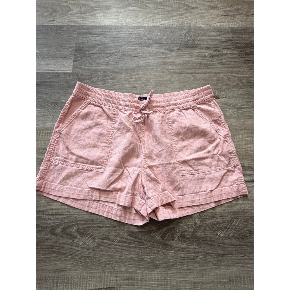J Crew Women’s Medium Linen Viscose Blend Shorts